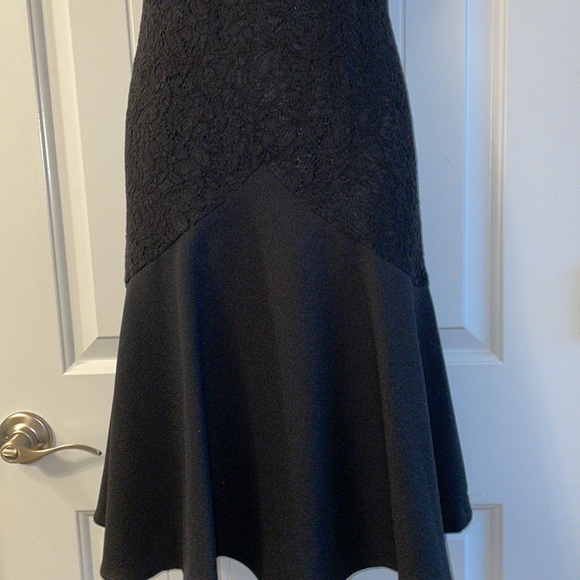 BNWT Karl Lagerfeld Paris sleeveless black cocktail dress size 4 - Picture 3 of 11